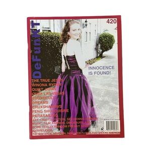Vintage Defunkt Magazine Issue 1 2002 Y2K Goth Indie Alternative Alt Subculture